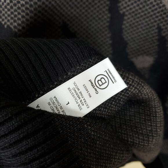 Athleta Jacquard Crew Sweater Women's Size L - Picture 9 of 11